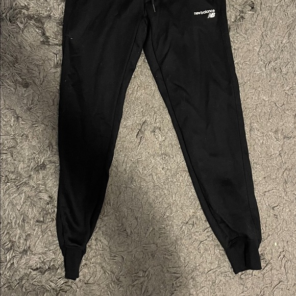 Womens Black New Balance Jogger Sweatpants Small - Picture 3 of 3